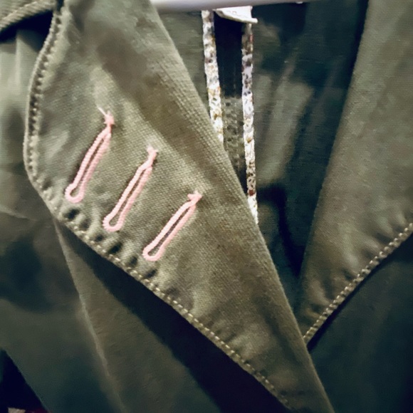 Cute PLUGG blazer!! Size M Army Green color Great Condition - Picture 4 of 9